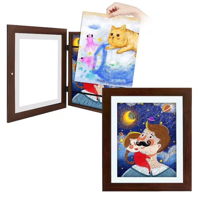 Kid’s Artwork Frame | Display Store, Archive | Children’s Artwork Storage |  Wall Art Gallery